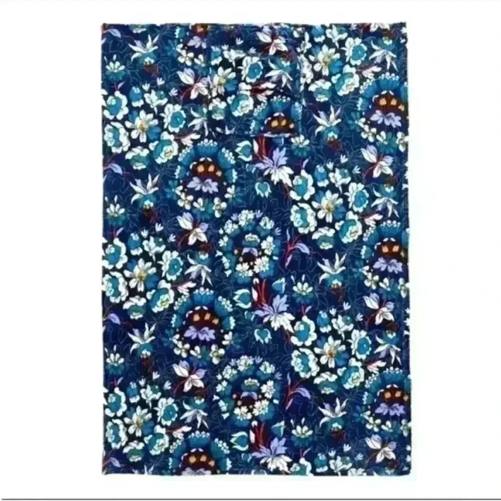 Vera Bradley Fleece Travel Blanket Pillow in Floral Bursts NWT